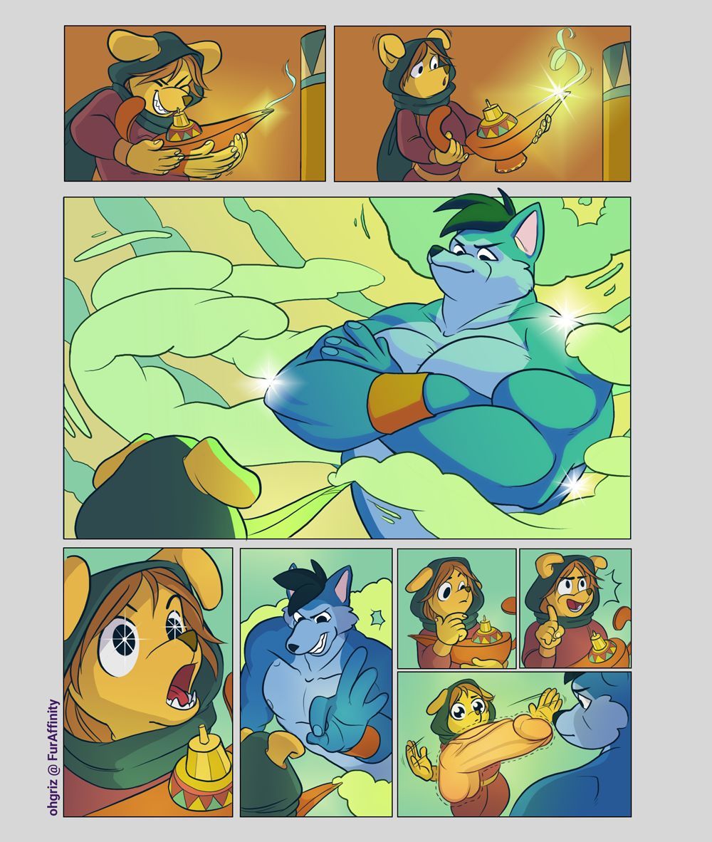 Genie of The Lamp - Griz page 2