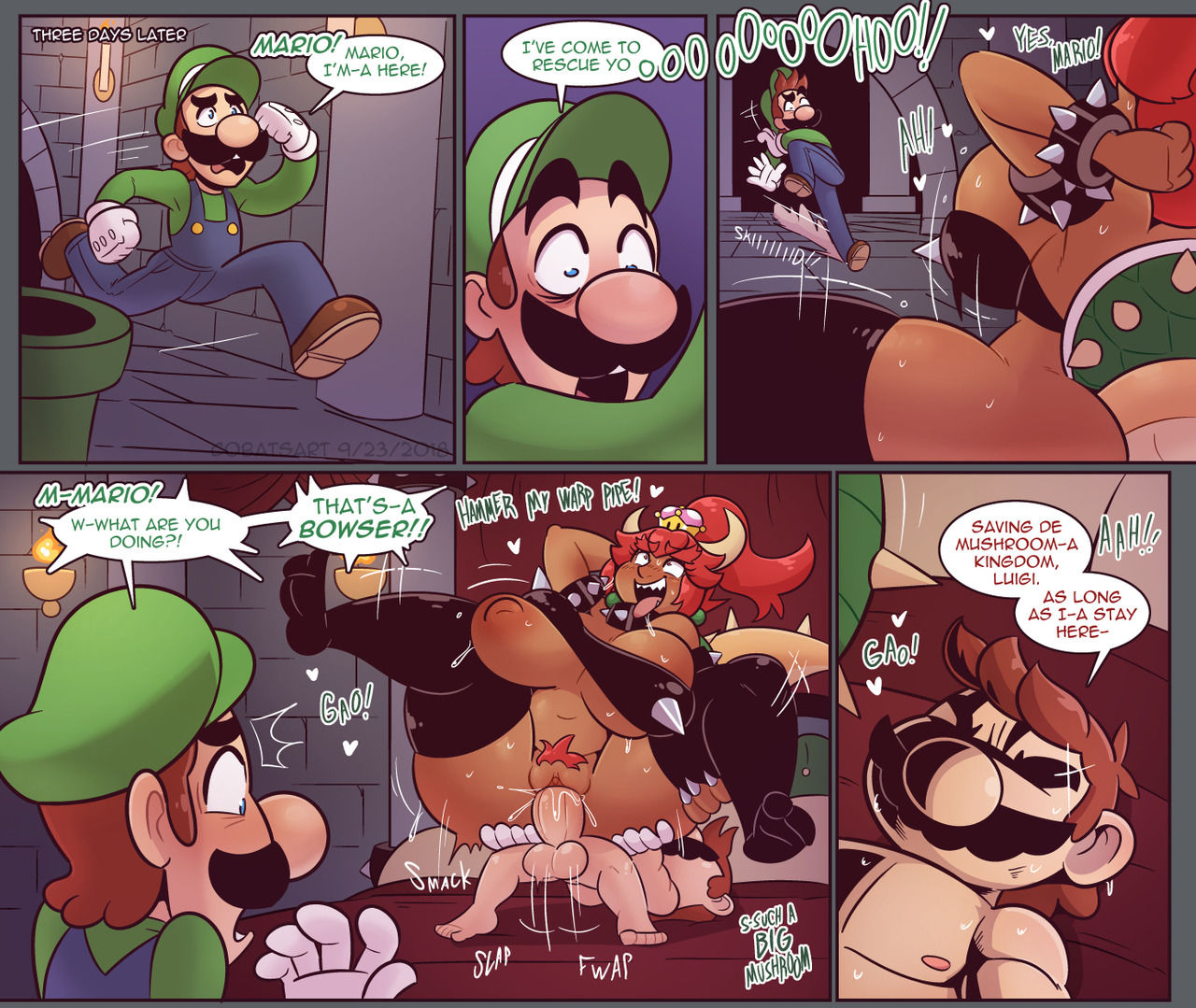 A Night of Browsette - Super Mario Bros (Cobat) page 2
