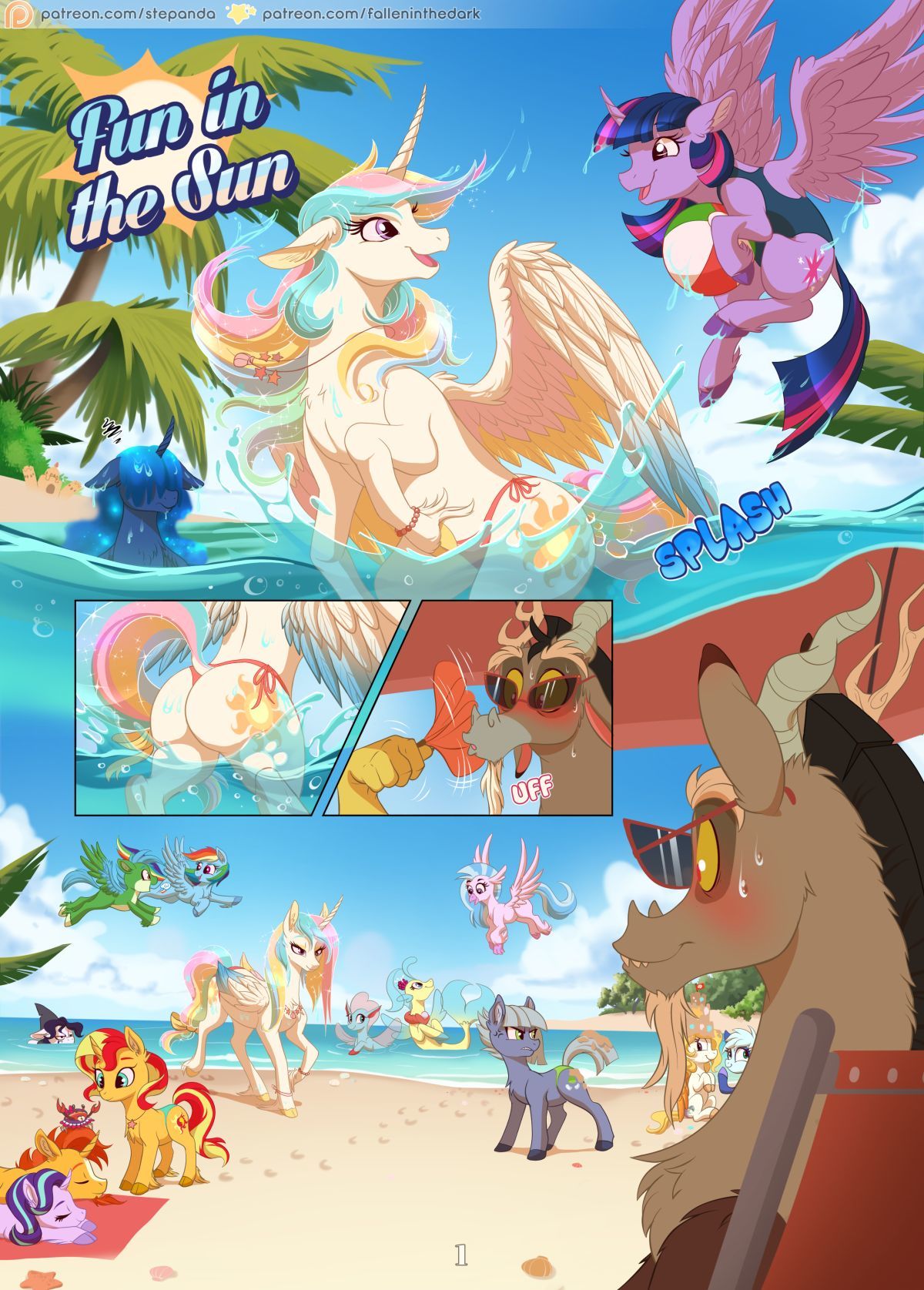 Fun in the Sun (My Little Pony Friendship Is Magic) page 3