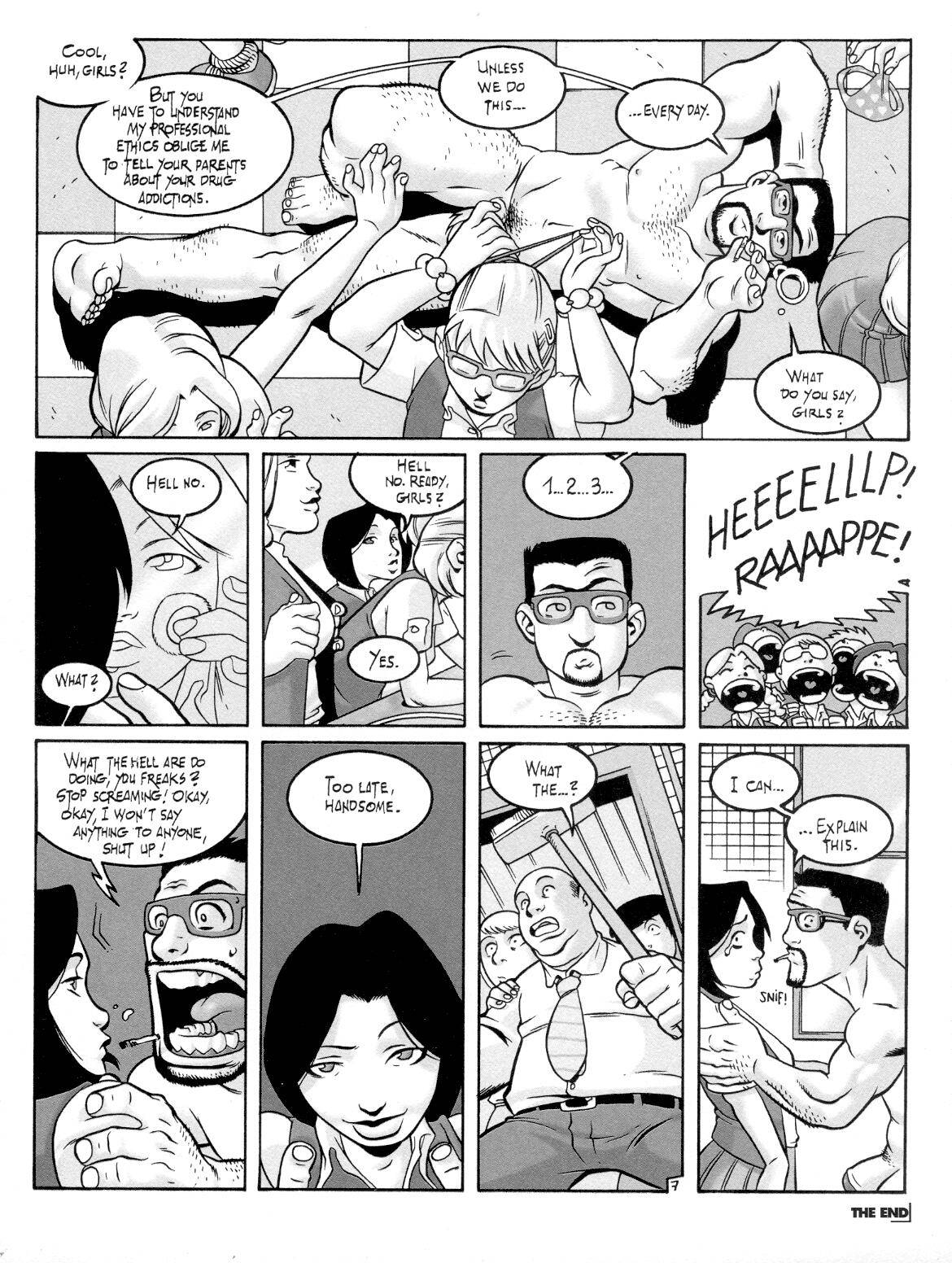 Co-Eds Snow Sluts (Man Frad) page 14