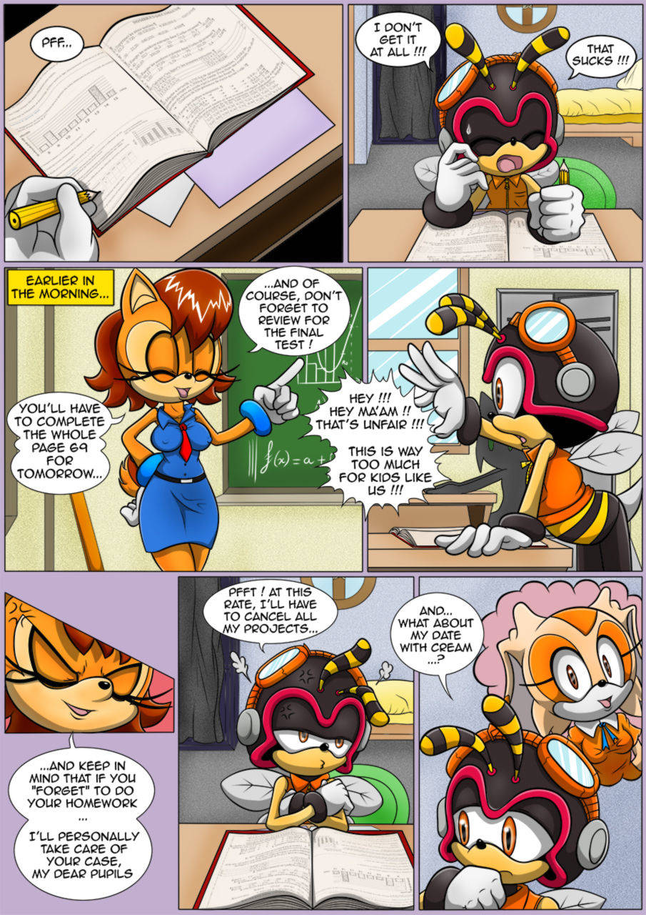 Homework Sonic the Hedgehog page 2