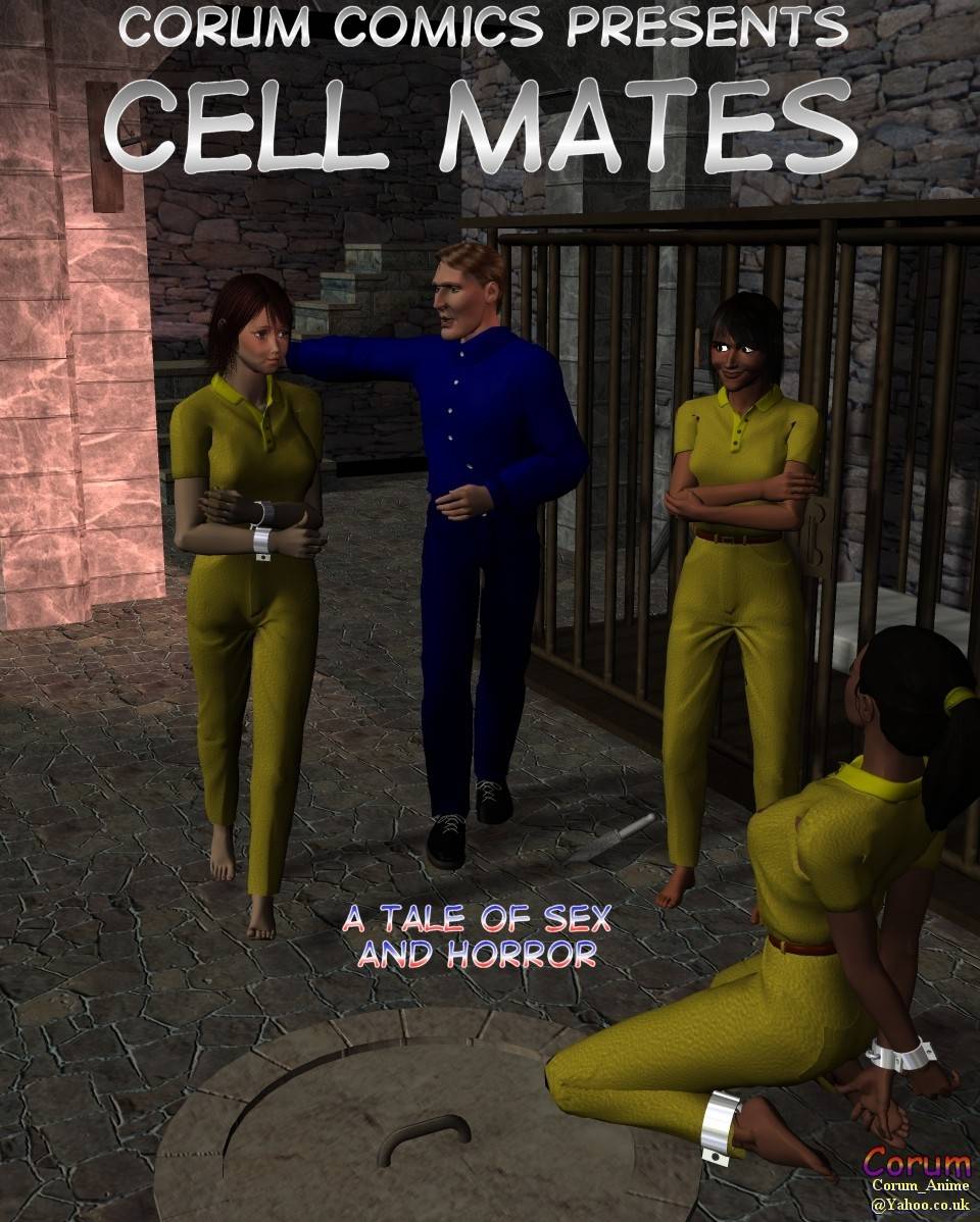 Cell Mates - Catfight Center page 1