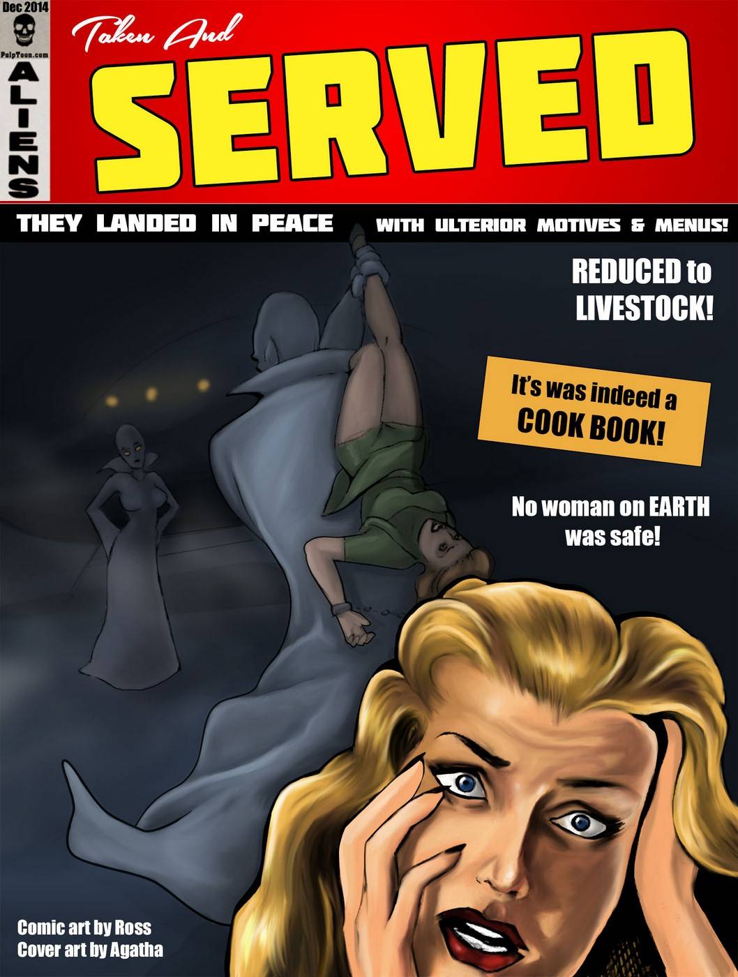 Taken and Served - Pulptoon page 1