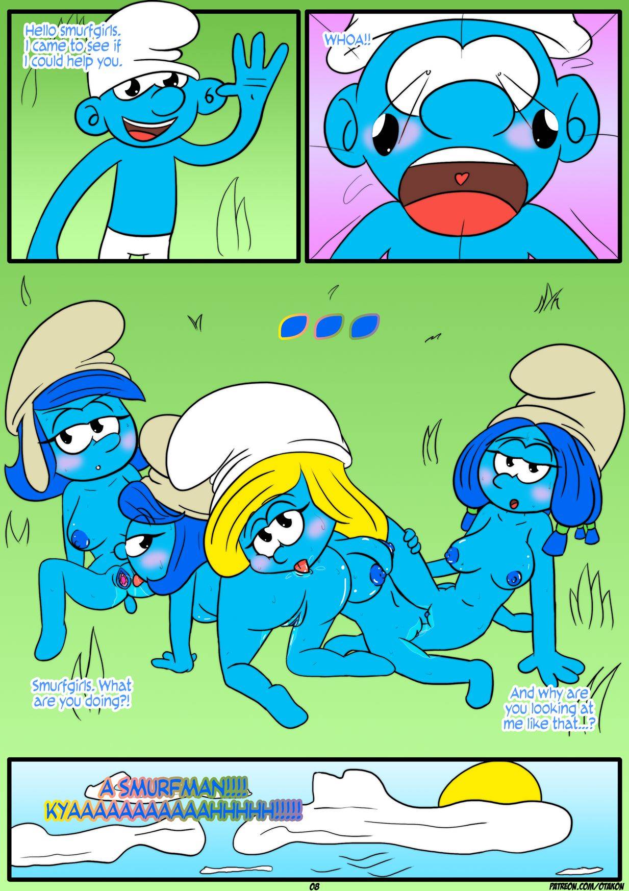 The Smurfs: Love Potion - Otakon page 10