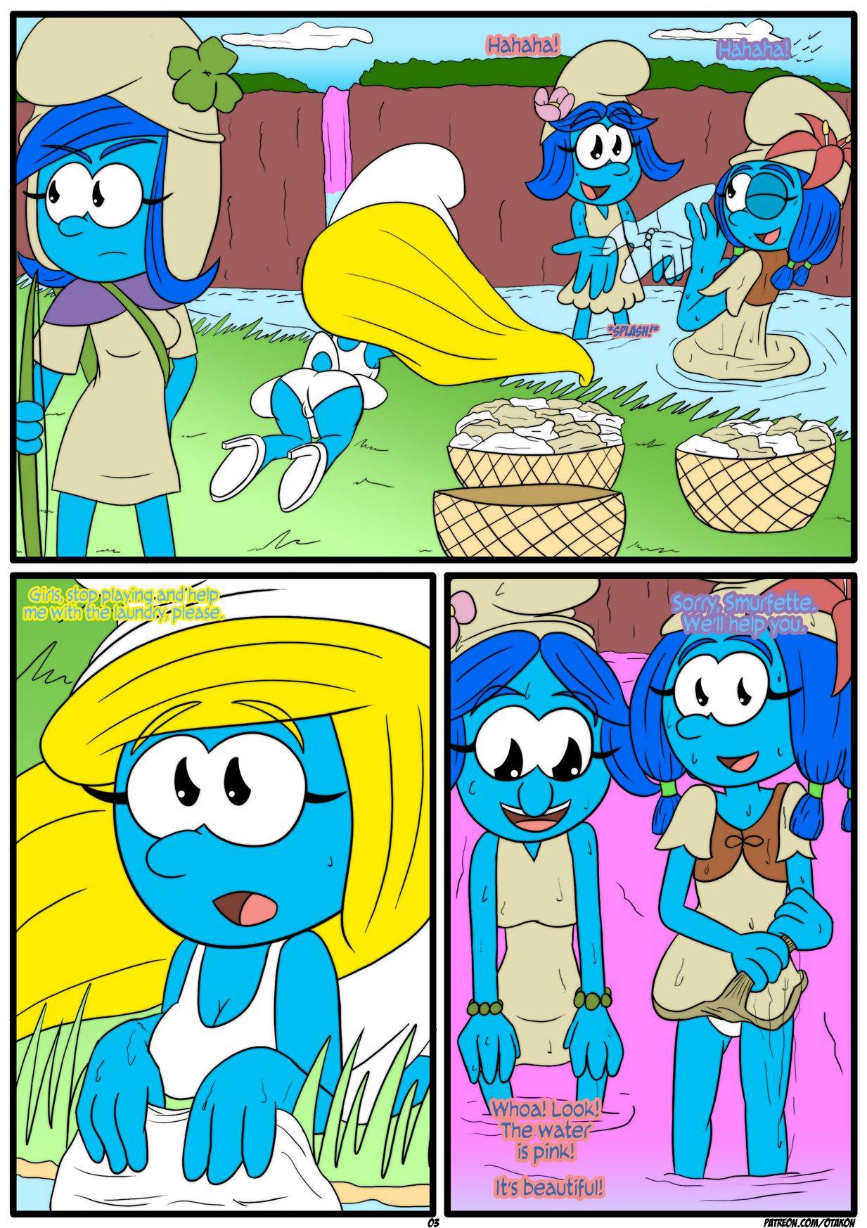 The Smurfs: Love Potion - Otakon page 5