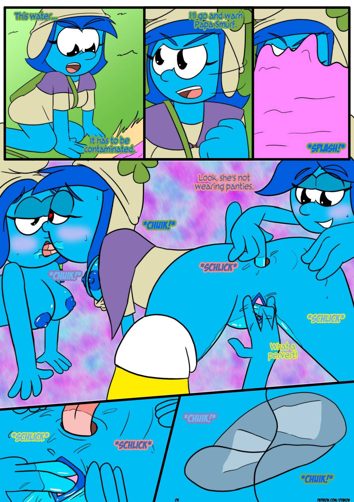 The Smurfs: Love Potion - Otakon page 8