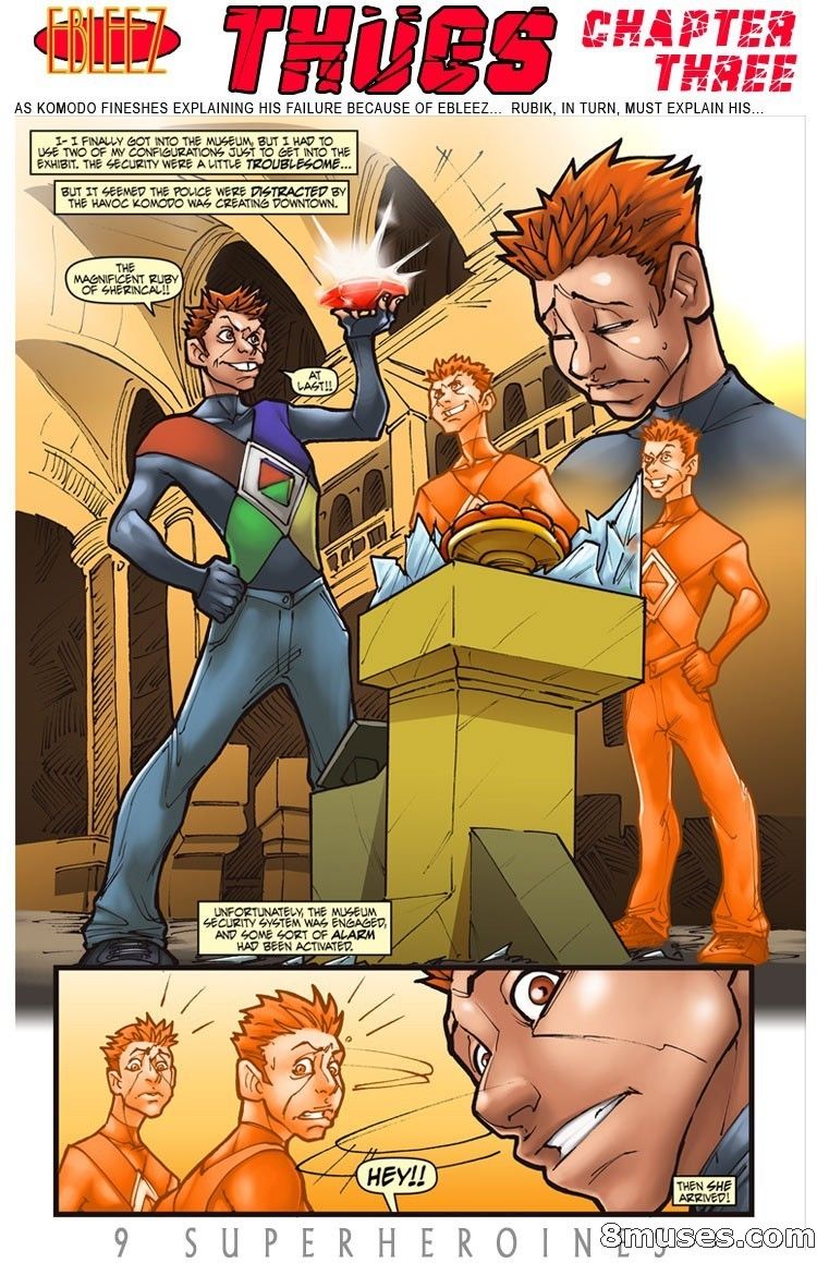 Ebleez Trial of a Heroine (9 Superheroines) page 19