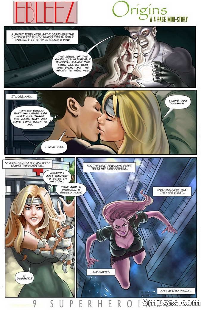 Ebleez Trial of a Heroine (9 Superheroines) page 5