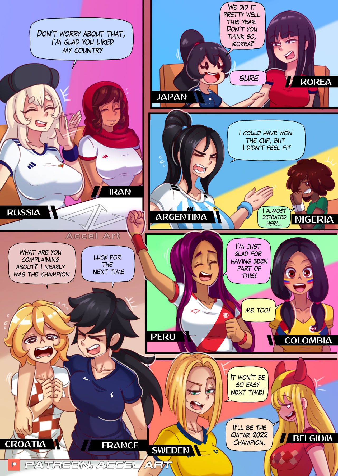 World Cup Girls by Accel Art page 4