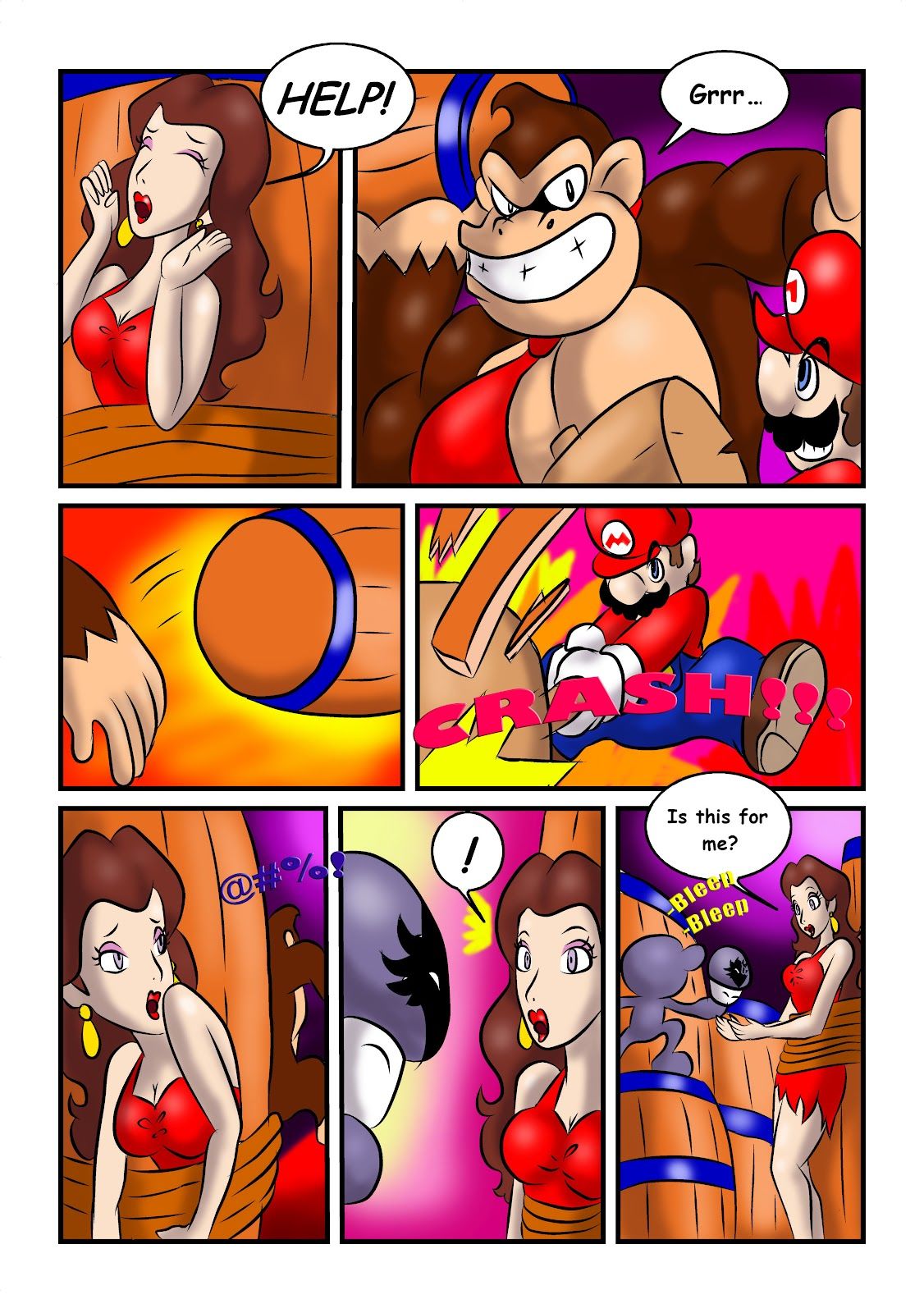 The Revenge of She-Wolf Pauline (Super Mario Bros.) page 2