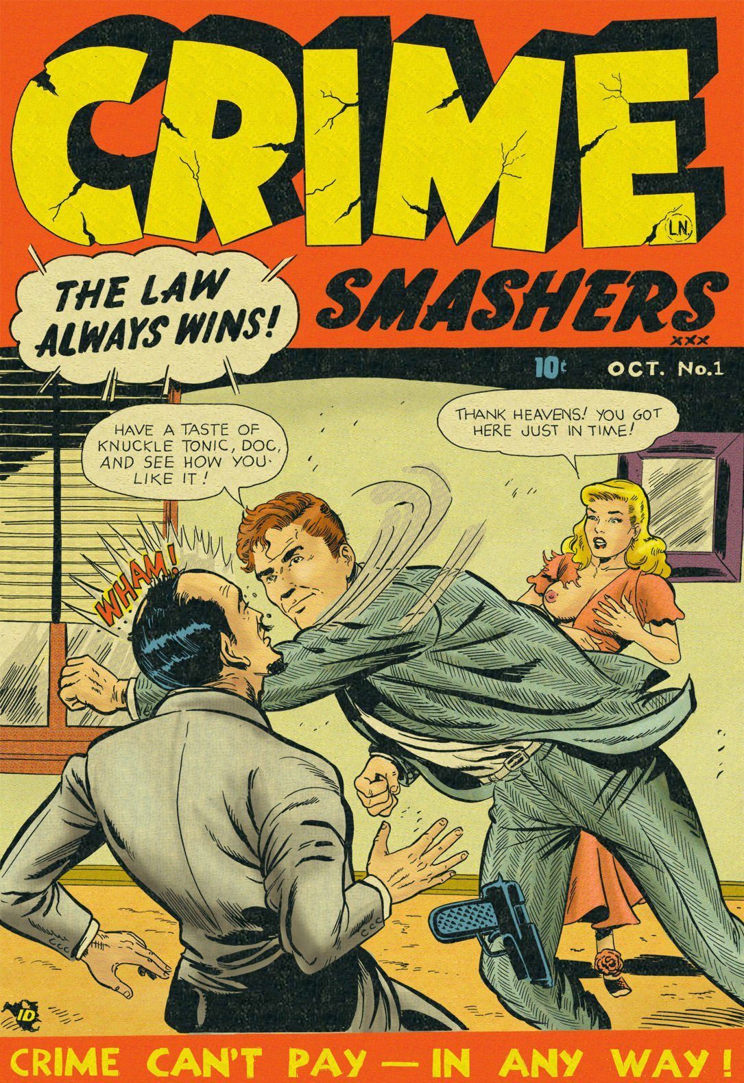 Crime Smashers Part 1 The Wertham Files page 1