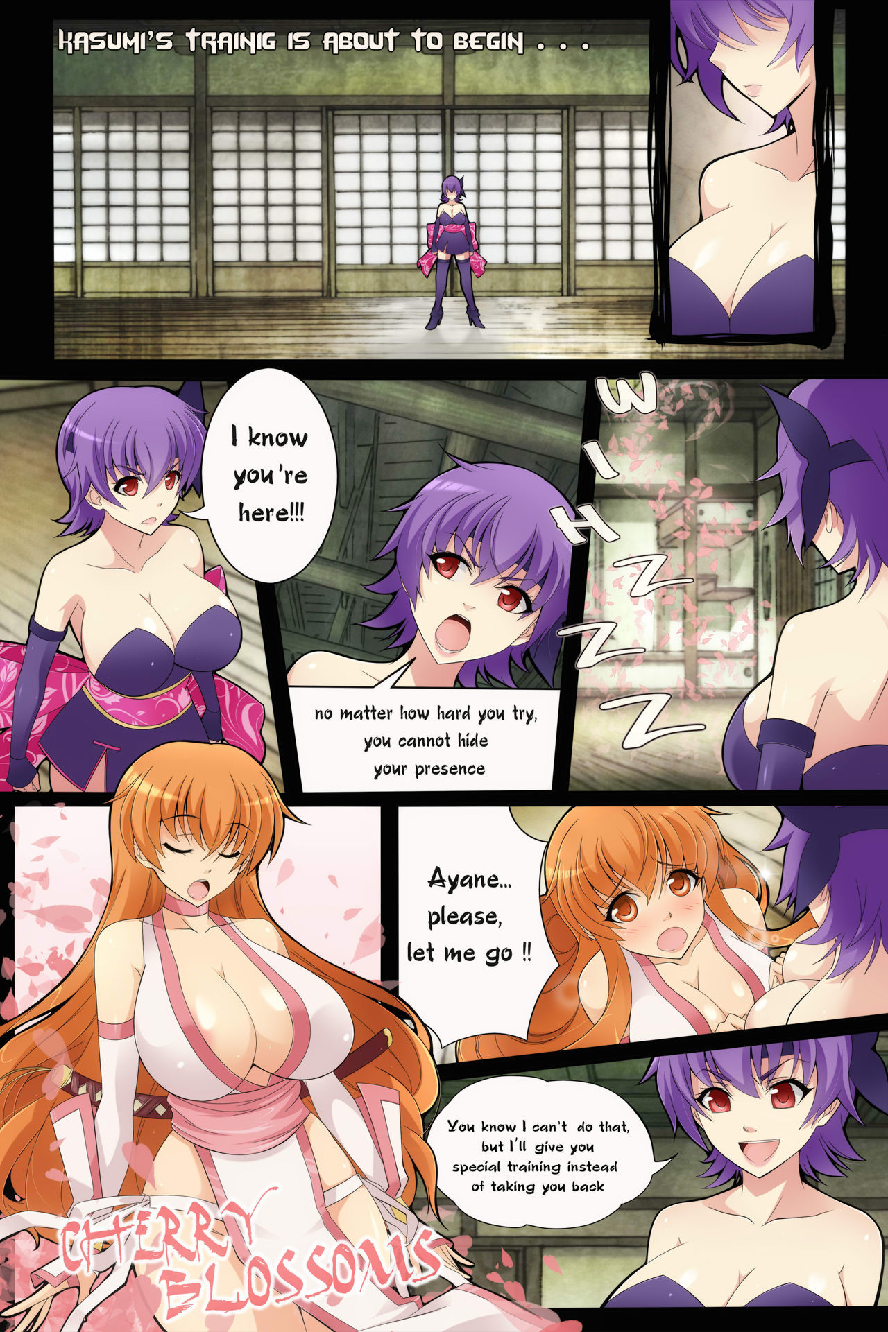 The Training (Dead or Alive) by CrimeGlass page 2