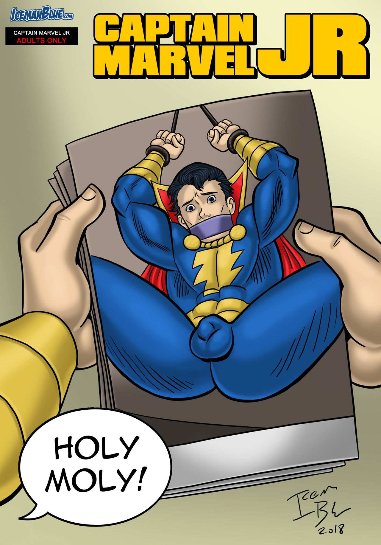 Captain Marvel Jr. (Iceman Blue) page 1