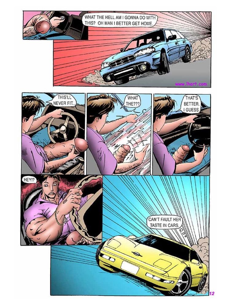 Morphin Madness Muscle Girl page 12