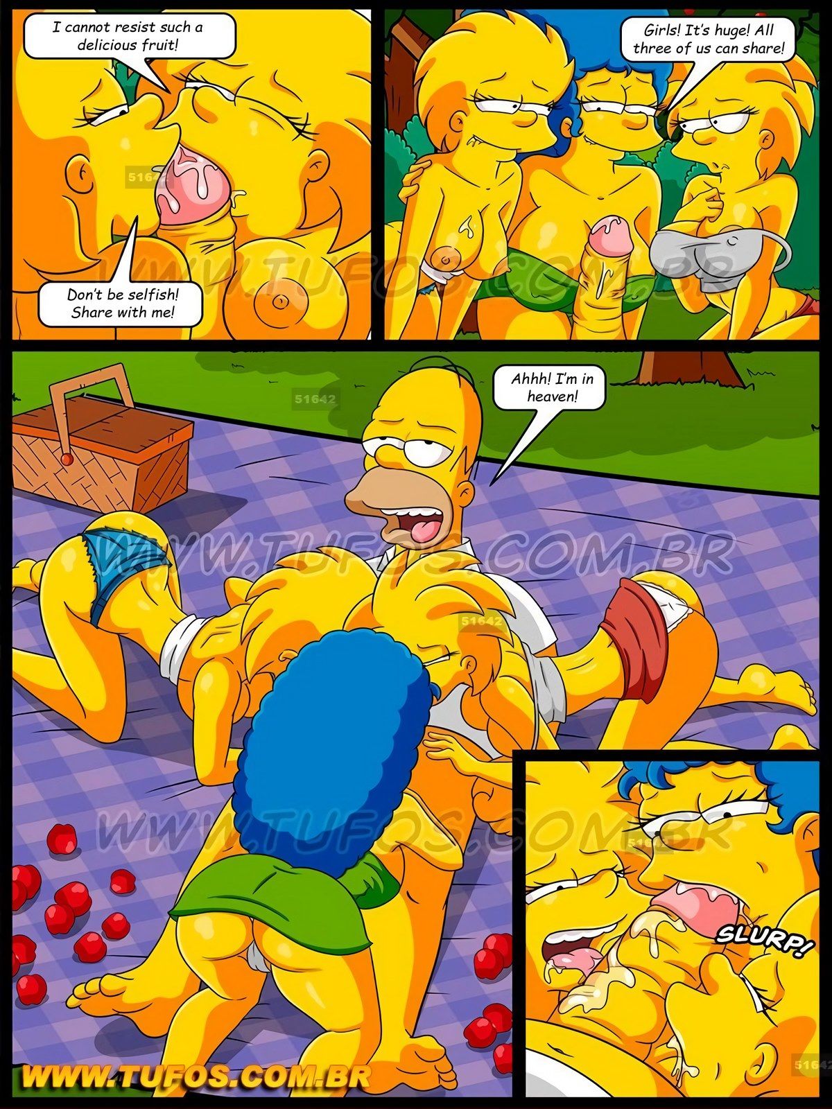 Forbidden Picnic The Simpsons (Tufos) page 6