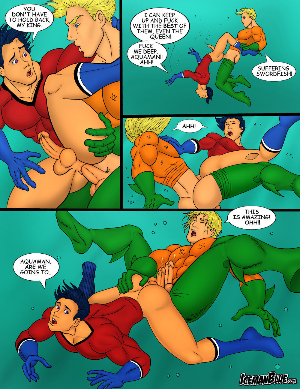 Aquaman Iceman Blue page 7
