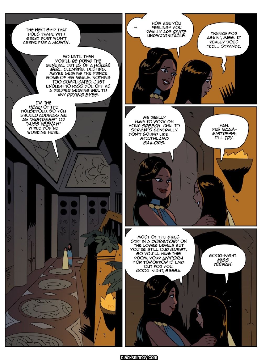 Beyond 2 The Isles of Dreams (Blackshirtboy) page 14