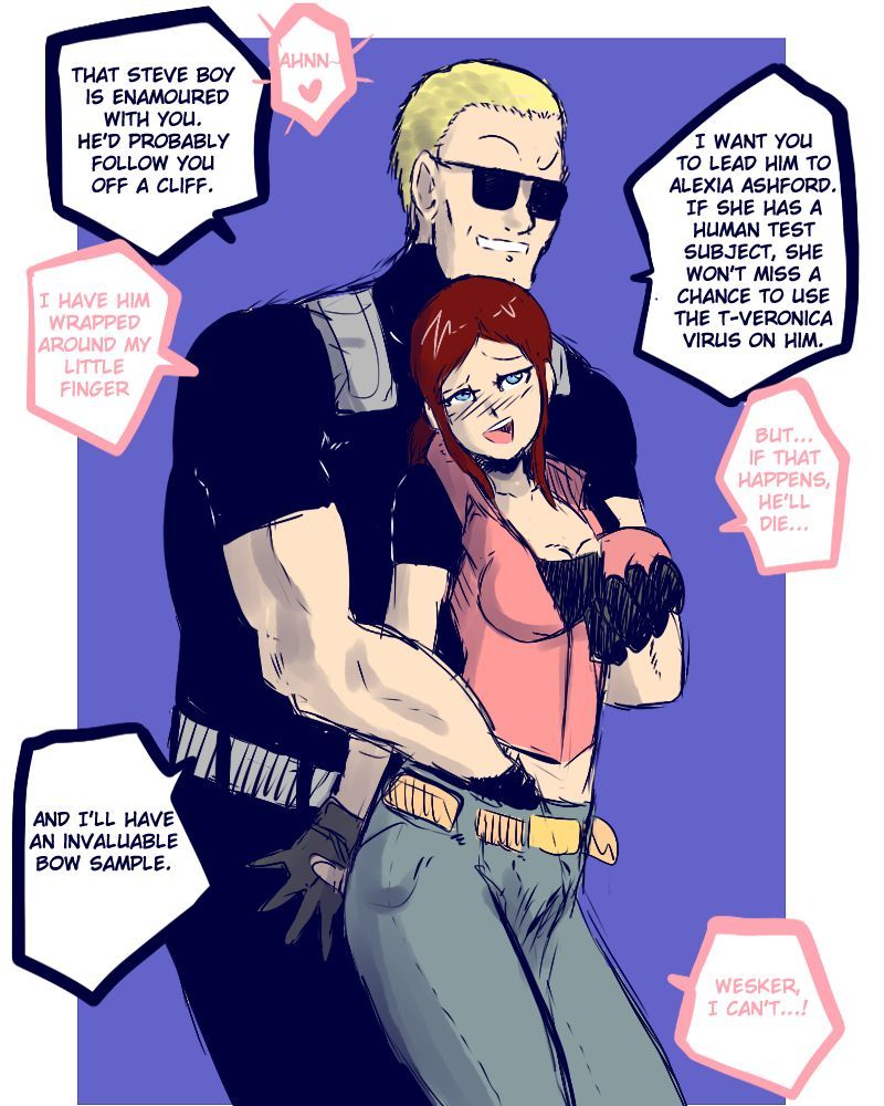 Claire & Wesker - Resident Evil (Shishikasama) page 5