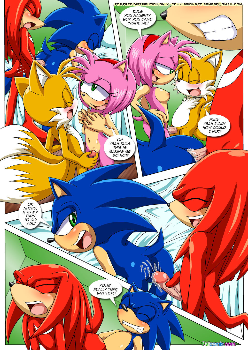 Swingers 2 Sonic The Hedgehog (Palcomix) page 3