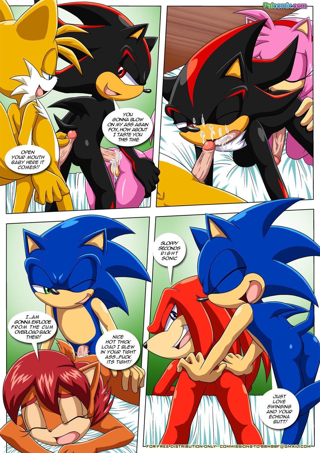 Swingers 2 Sonic The Hedgehog (Palcomix) page 7