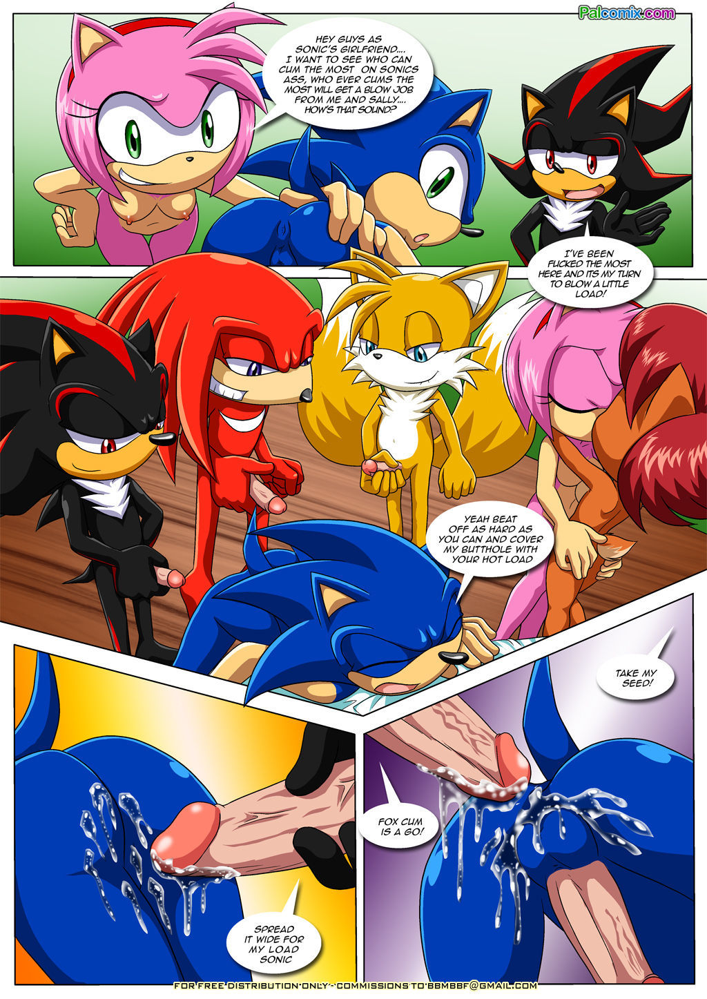 Swingers 2 Sonic The Hedgehog (Palcomix) page 9