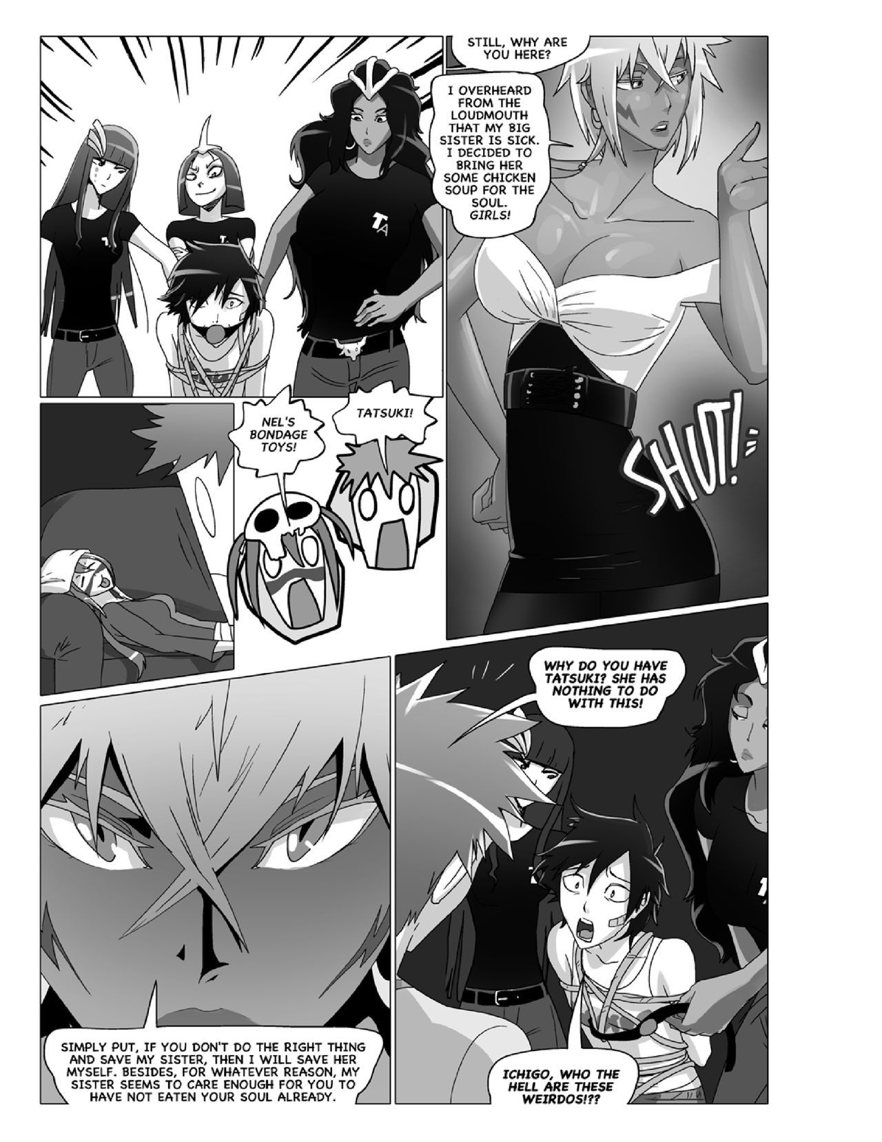 Ichigo And Sister Porn - Happy to Serve You 8 Bleach (Gairon) Page 6 - Free Porn Comics