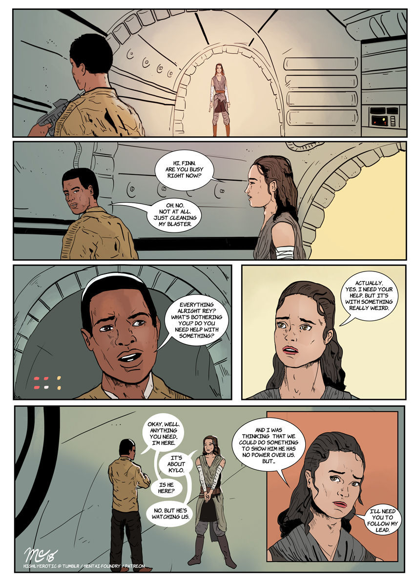 Rey & Finn - Highly Erotic (Star Wars) page 2
