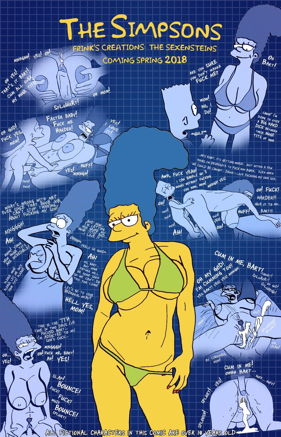 The Simpsons are The Sexensteins - Brompolos page 1