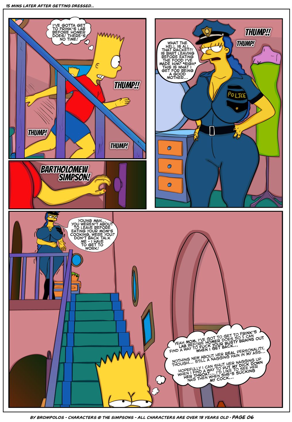The Simpsons are The Sexensteins - Brompolos page 9