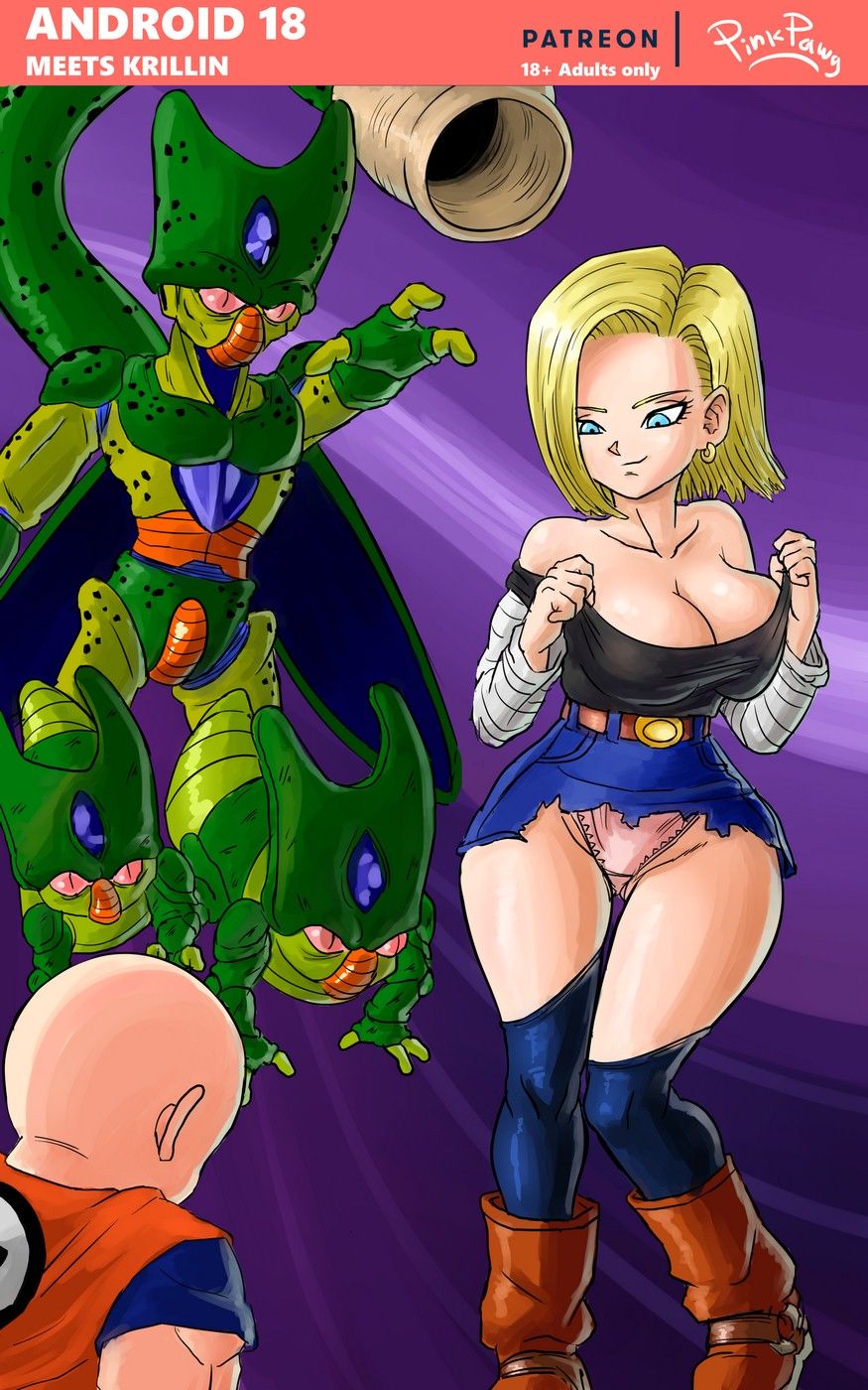 Android 18 meets Krillin (Dragon Ball Z) by Pink Pawg page 1