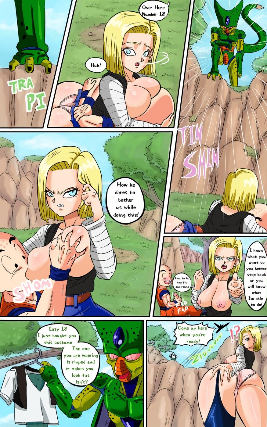 Android 18 meets Krillin (Dragon Ball Z) by Pink Pawg page 6