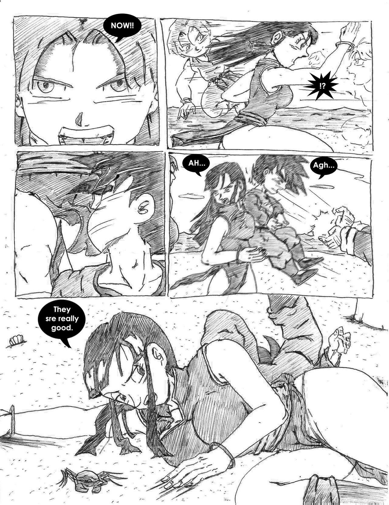 Training of Chichi (Dragon Ball Z) page 16