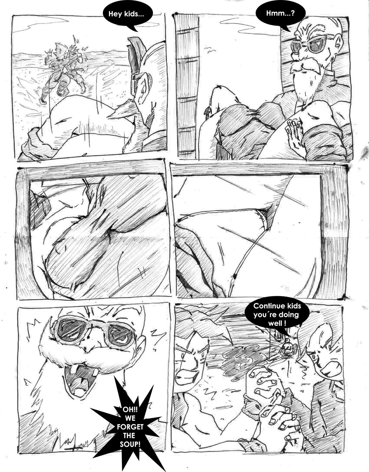 Training of Chichi (Dragon Ball Z) page 19