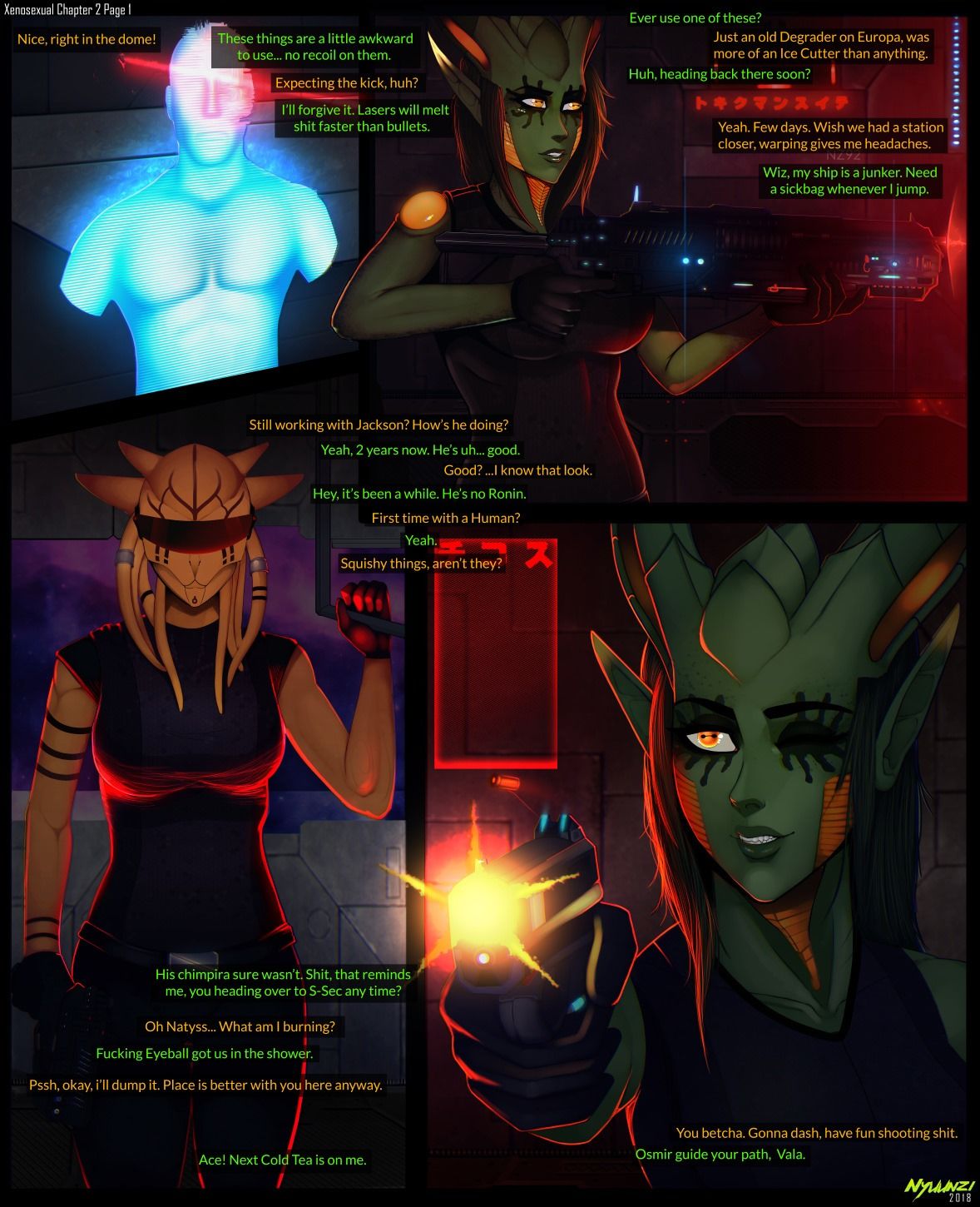 Xenosexual Mass Effect page 14