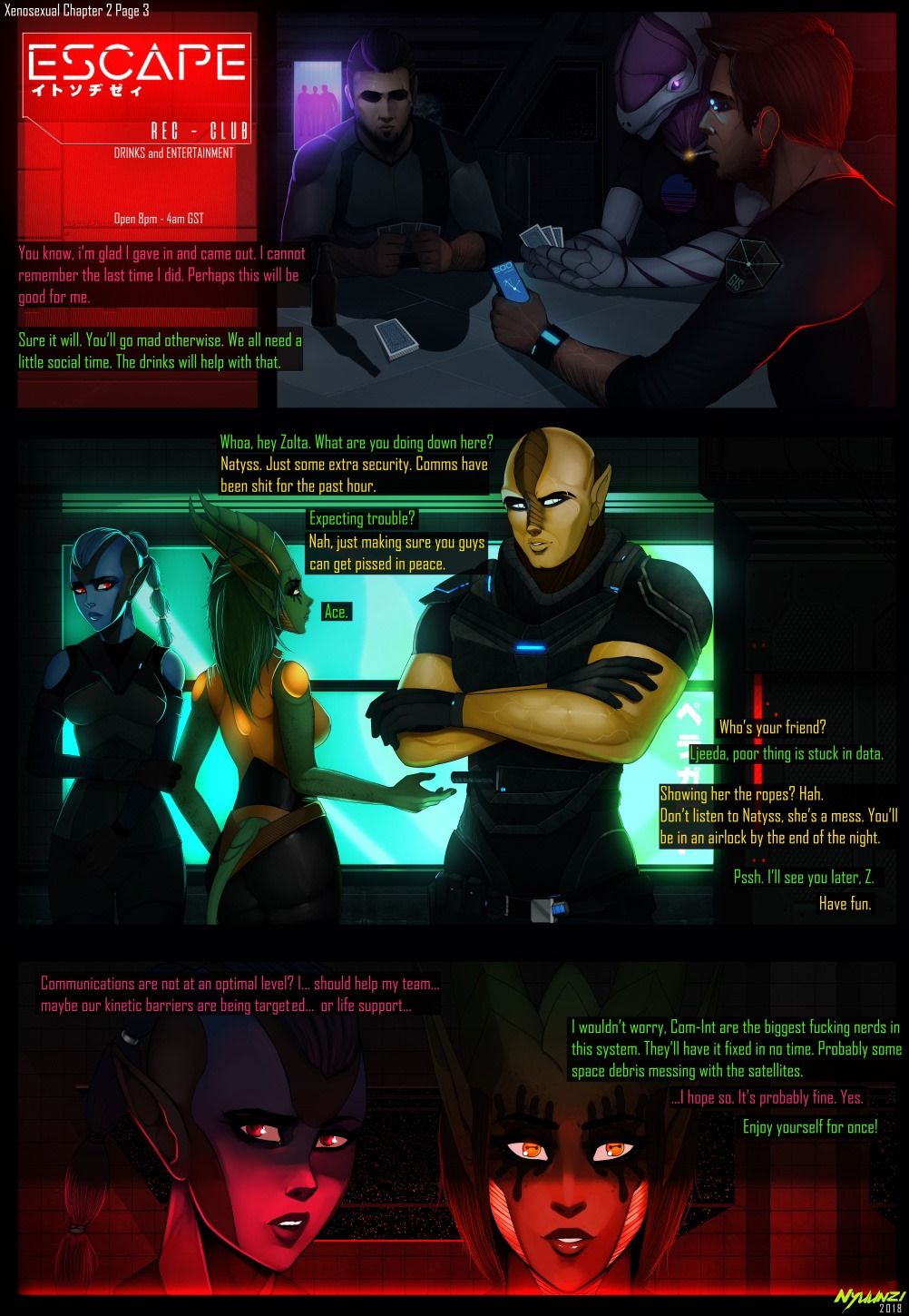 Xenosexual Mass Effect page 16