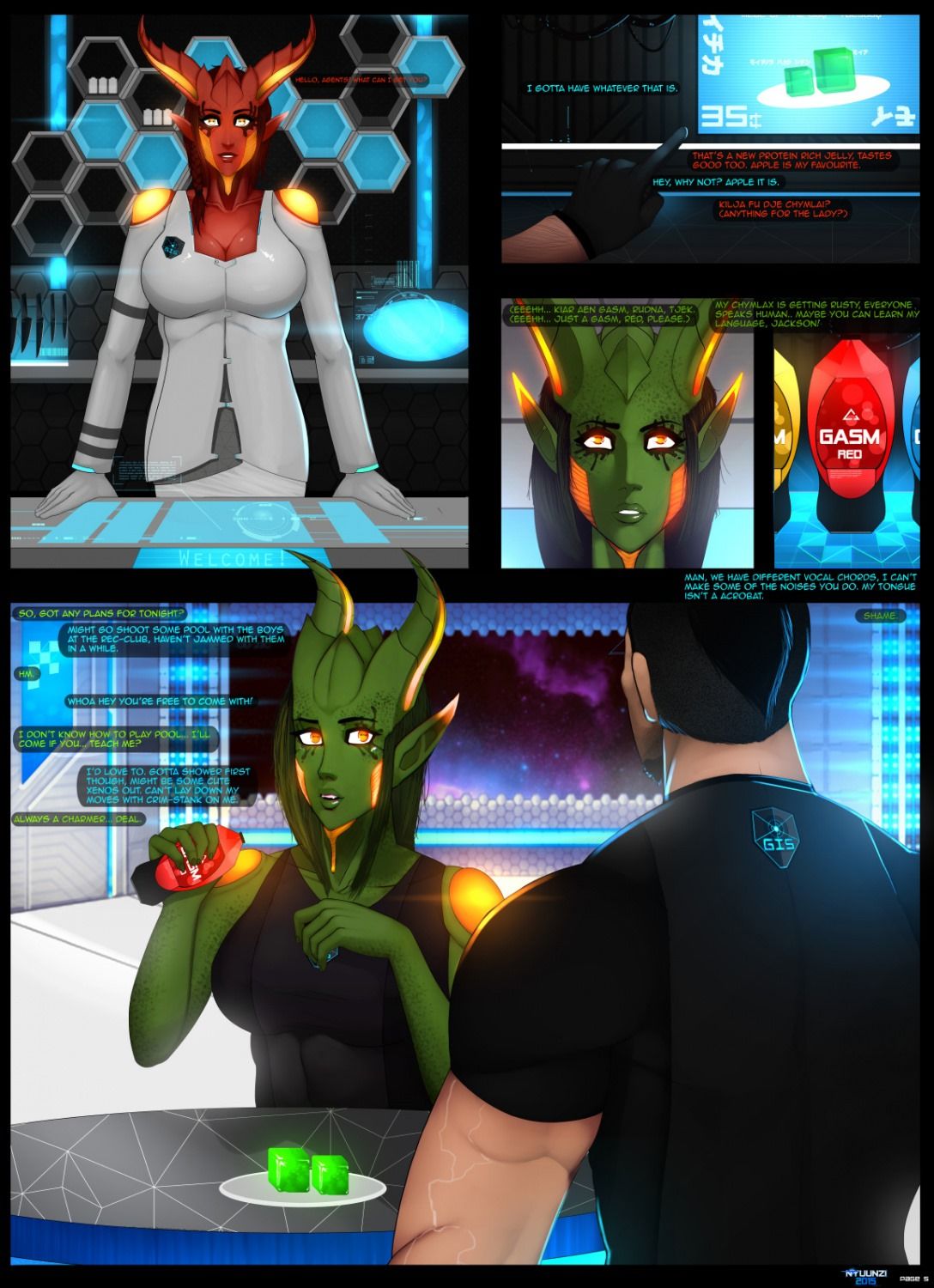 Xenosexual Mass Effect page 6