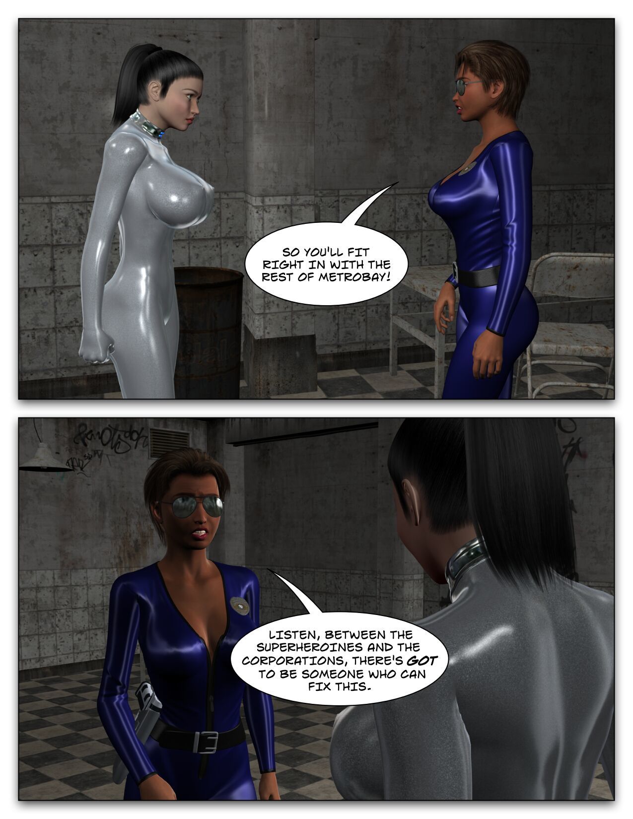The Drone Agenda - Grayed Out #5 [Balthazar Bludd] page 7