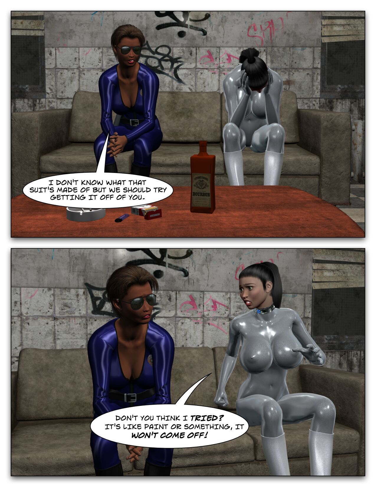 The Drone Agenda - Grayed Out #5 [Balthazar Bludd] page 9