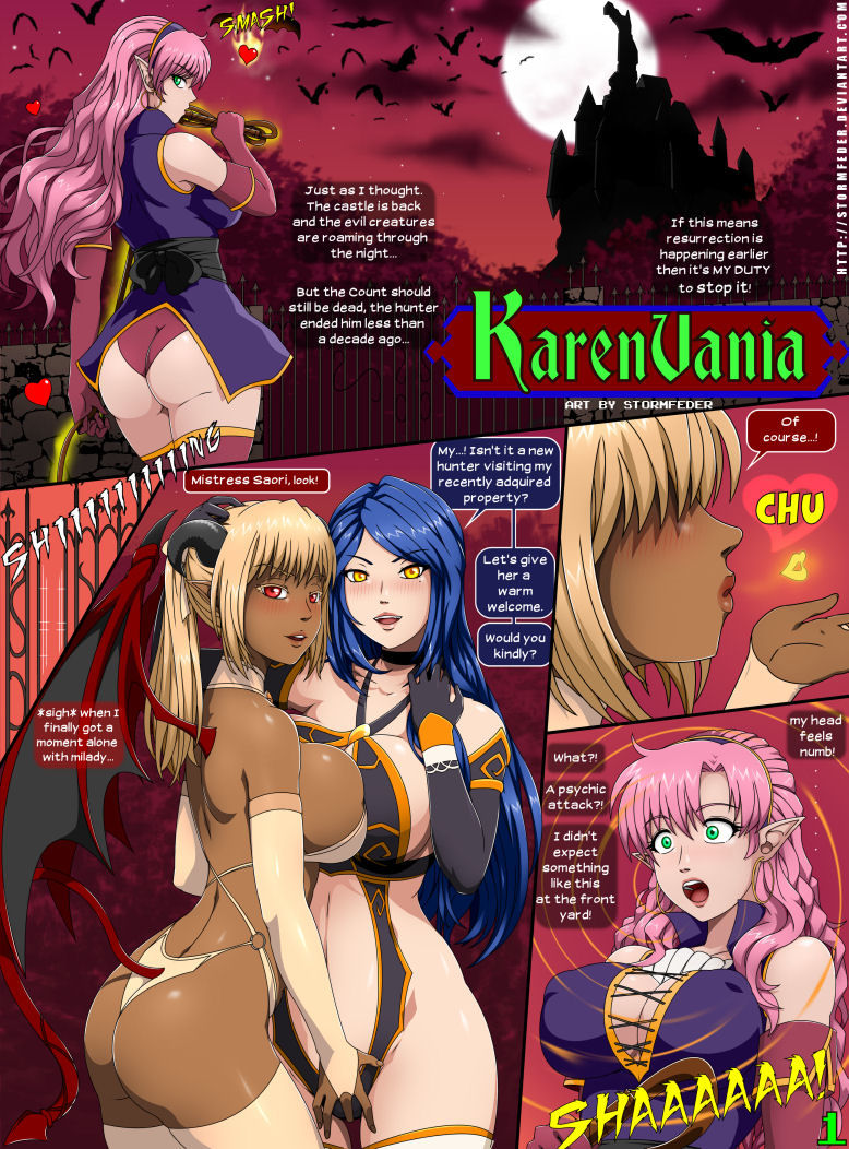 KarenVania (Castlevania) - StormFedeR page 1