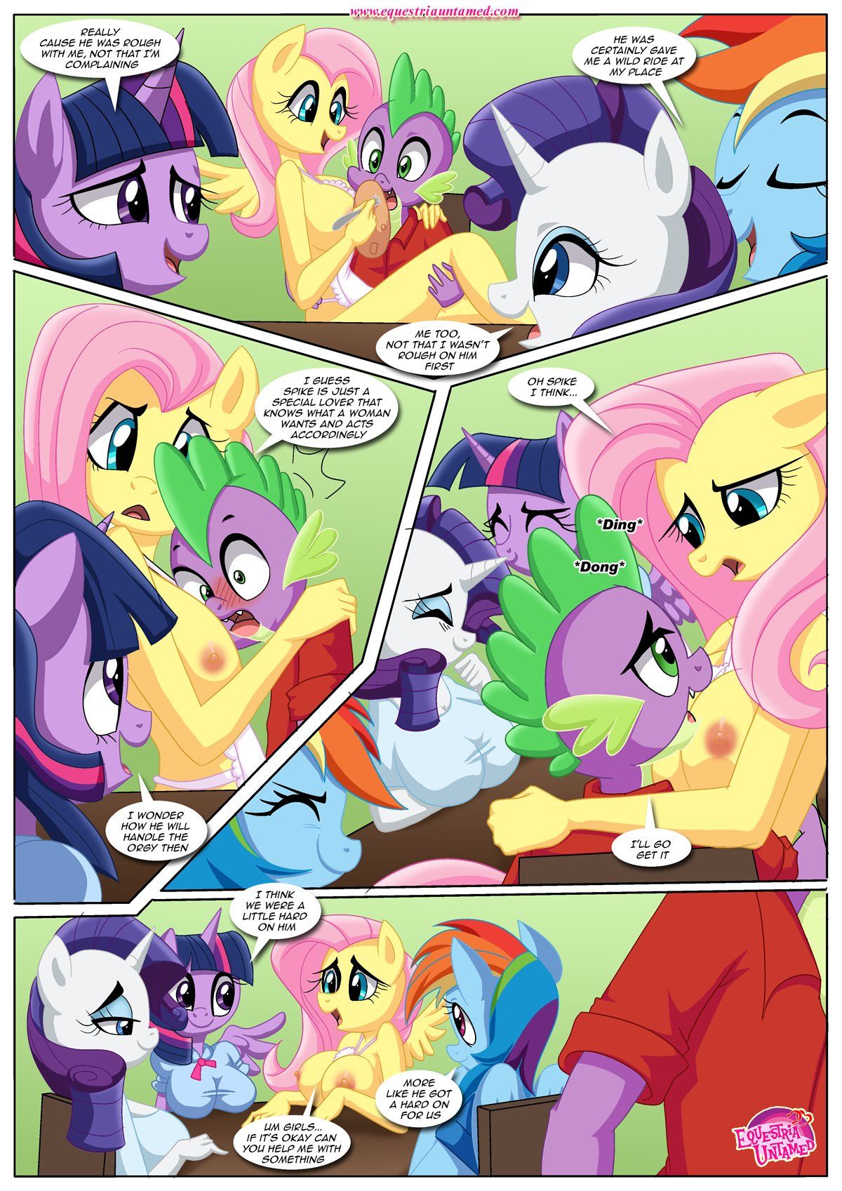 An Apples Core Is Always Hardcore (My Little Pony) page 11