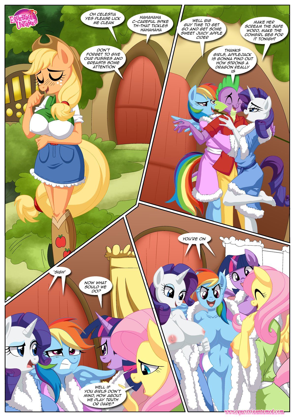 An Apples Core Is Always Hardcore (My Little Pony) page 15