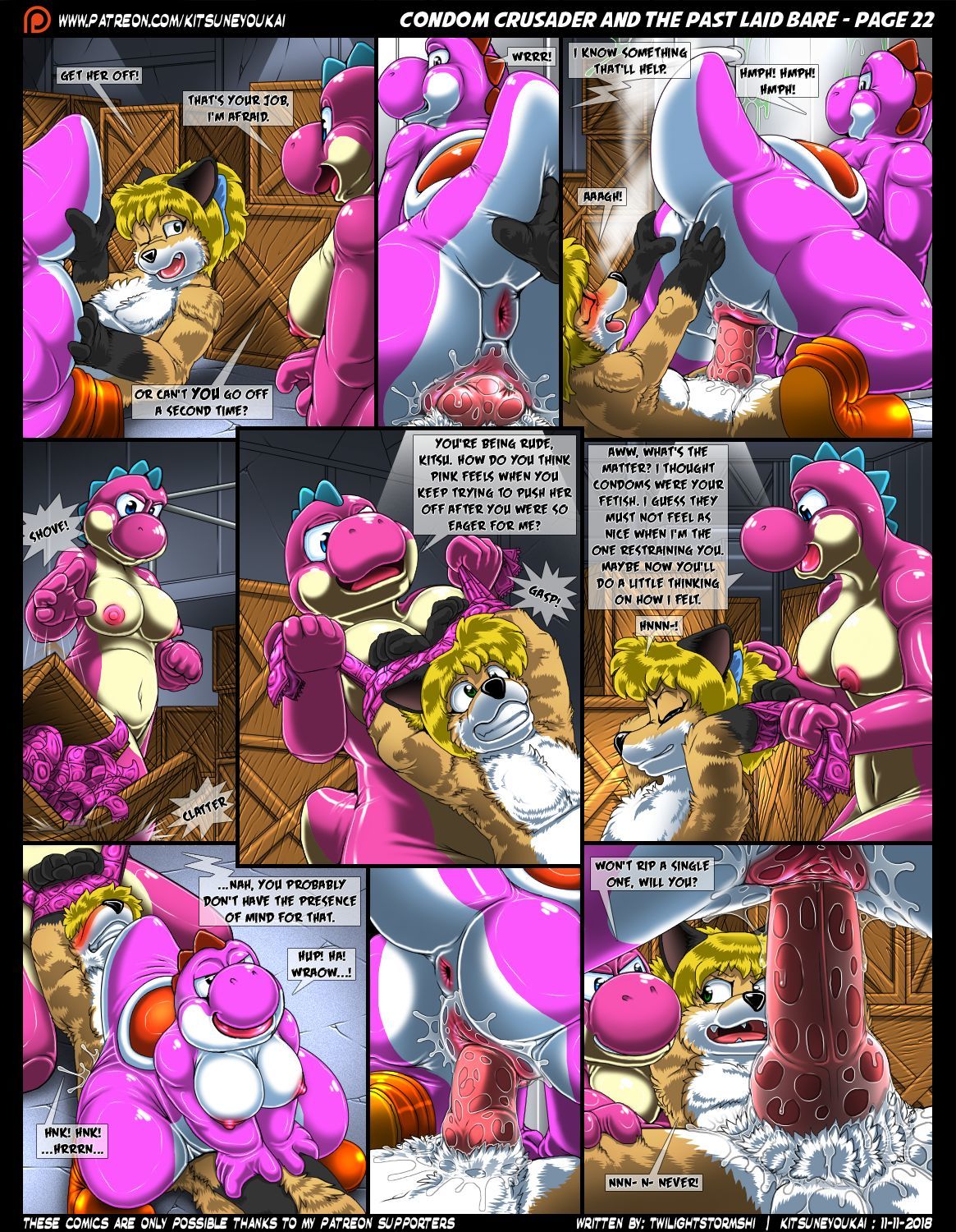 Condom Crusader and the Past Laid Bare by kitsuneyoukai page 22