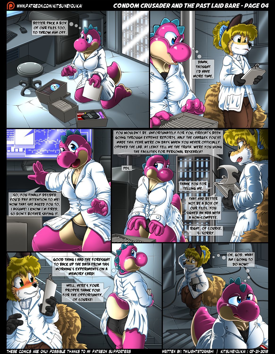 Condom Crusader and the Past Laid Bare by kitsuneyoukai page 4