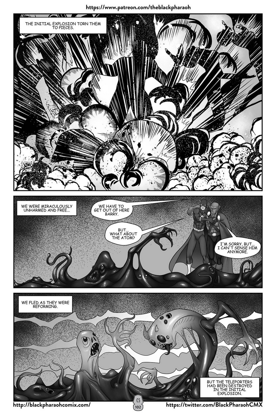 JL Forsaken Souls - Black Pharaoh page 103