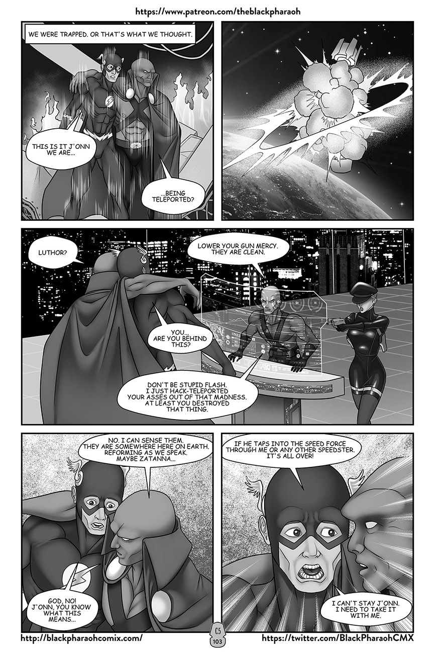 JL Forsaken Souls - Black Pharaoh page 104