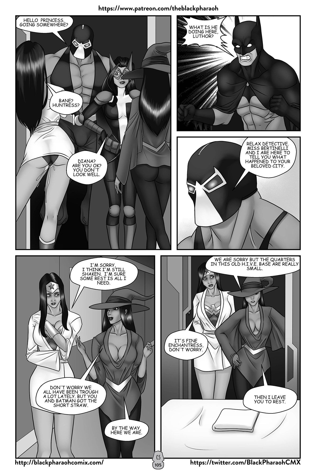 JL Forsaken Souls - Black Pharaoh page 106