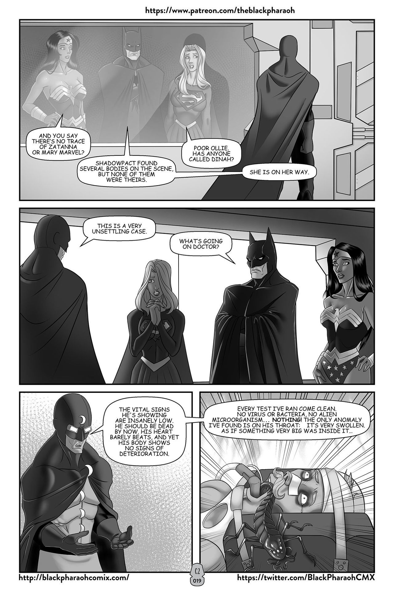 JL Forsaken Souls - Black Pharaoh page 22
