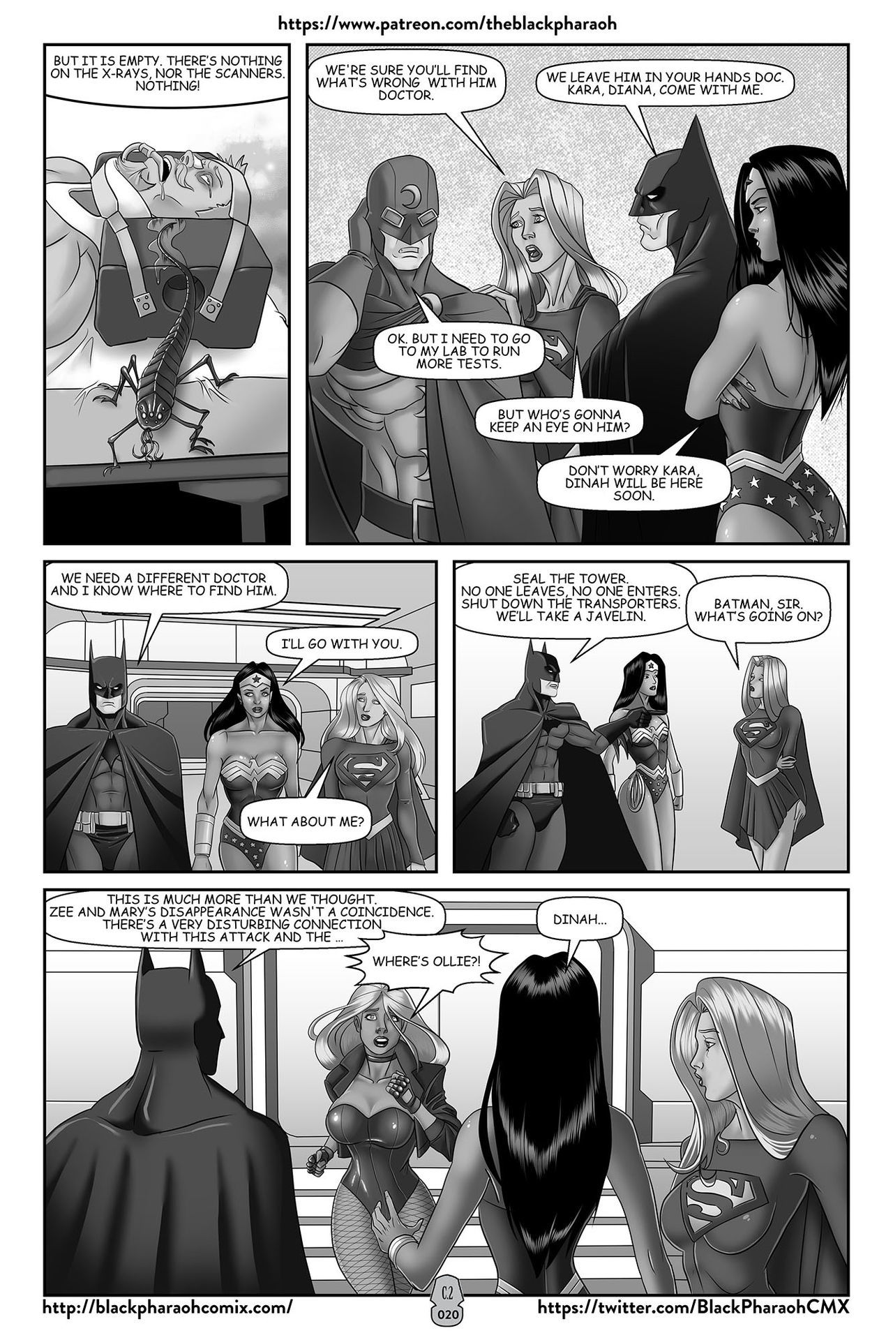 JL Forsaken Souls - Black Pharaoh page 23