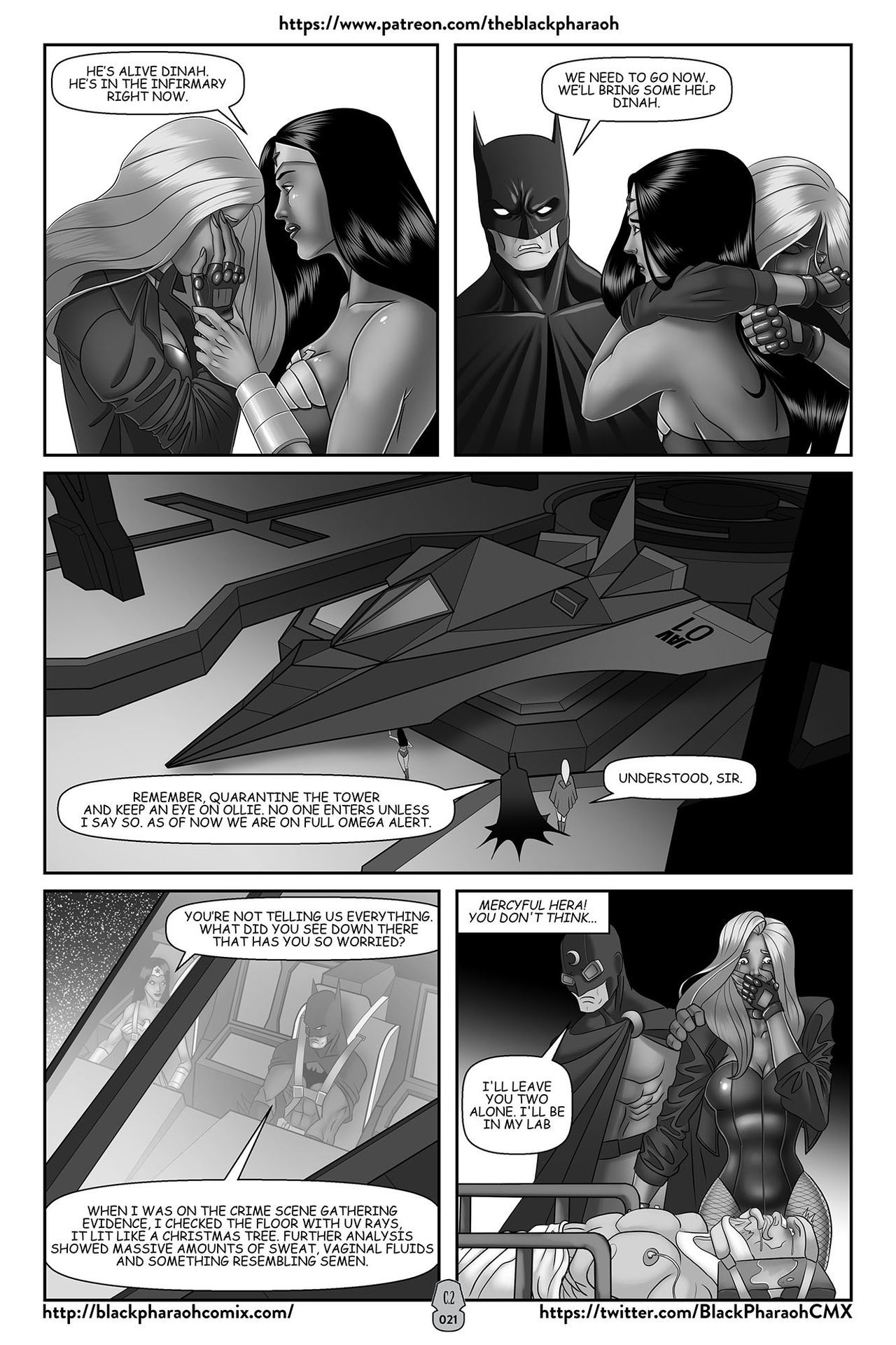 JL Forsaken Souls - Black Pharaoh page 24