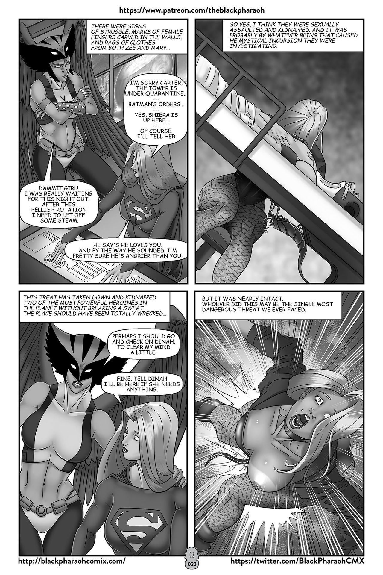 JL Forsaken Souls - Black Pharaoh page 25